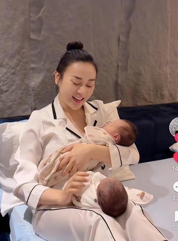 Phương Oanh chia sẻ sau sinh: Có những đêm thật dài
